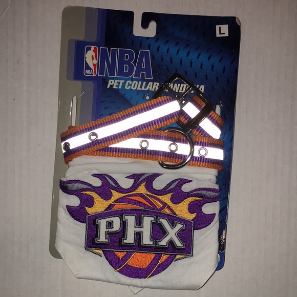 NBA Other - NBA Phoenix Suns Pet Collar - Orange, Purple, White - NWT